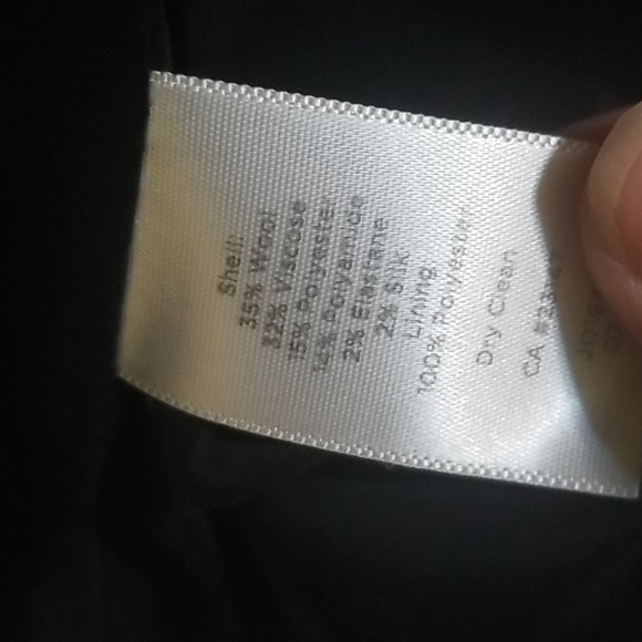 Talbots Womens Jacket Blazer Gray Wool Blend - Picture 3 of 5